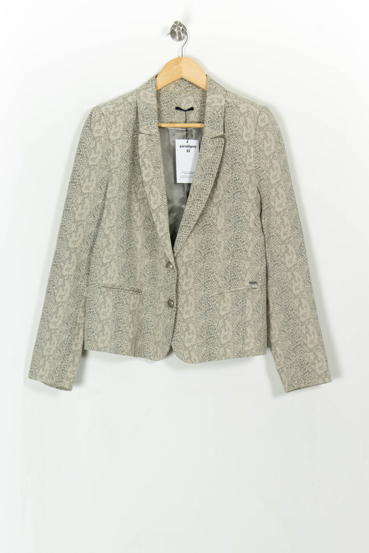 Blazer Beige et Gris - Taille XL/42 de la marque IKKS | PARAD42954 - Vendu par Paradigme - Image 2