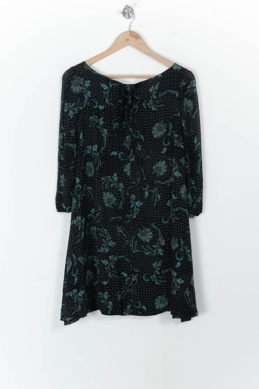 Robe Courte Noire et Verte - Taille S/36 de la marque Claudie Pierlot | PARAD42957 - Vendu par Paradigme - Image 4