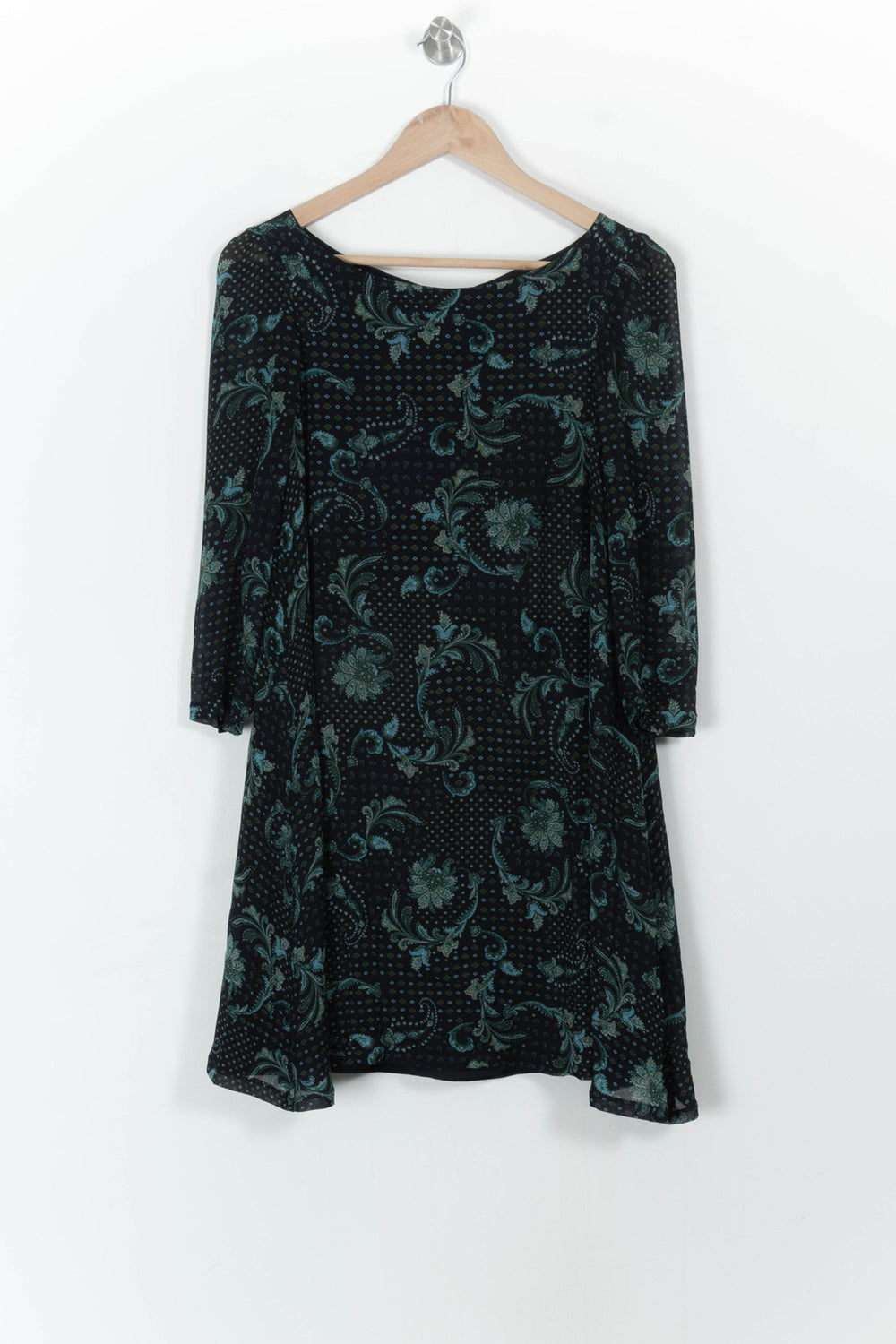 Robe Courte Noire et Verte - Taille S/36 de la marque Claudie Pierlot | PARAD42957 - Vendu par Paradigme - Image 2