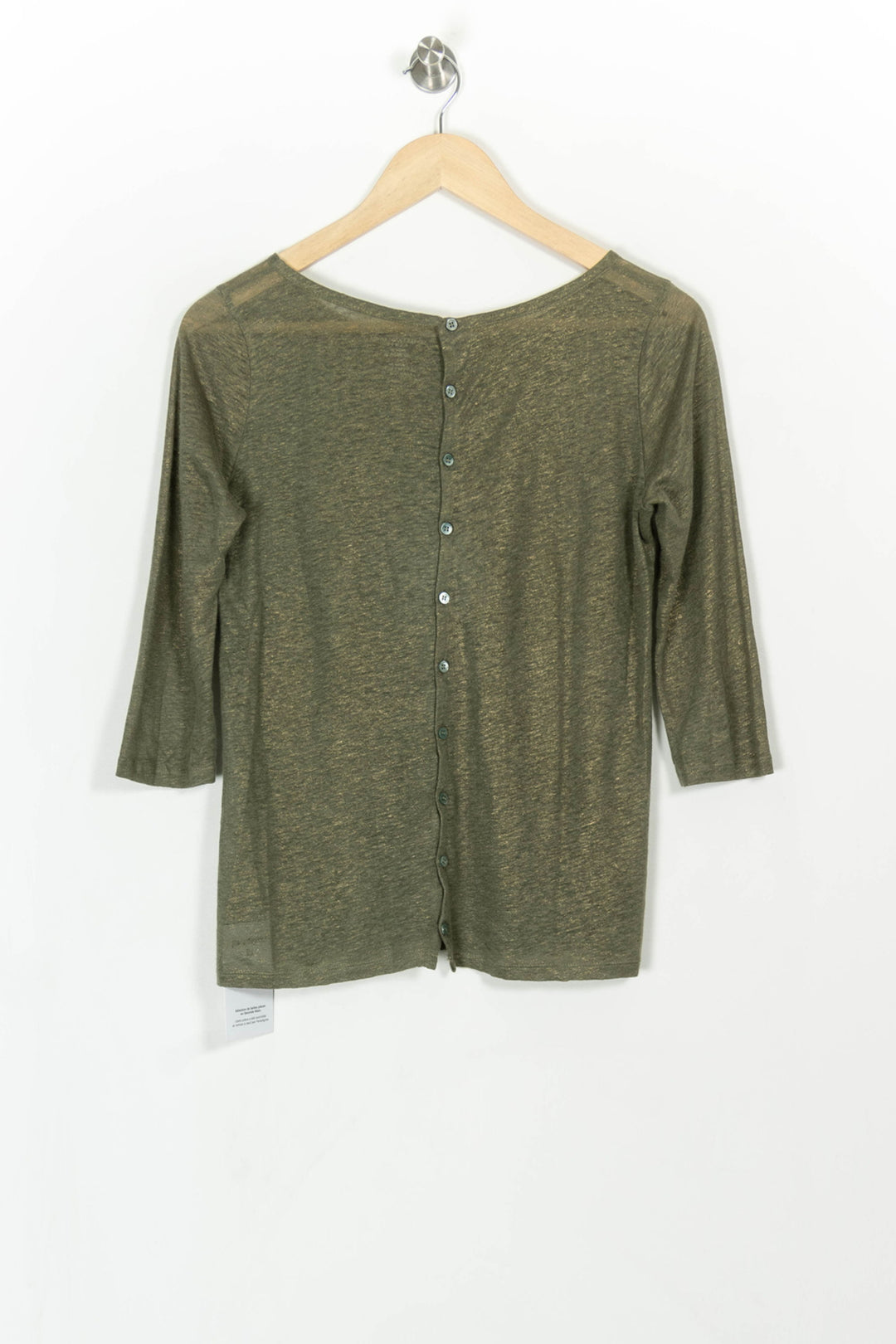 Tee-shirt Vert - Taille S/36 de la marque Majestic Filatures | PARAD42963 - Vendu par Paradigme - Image 4