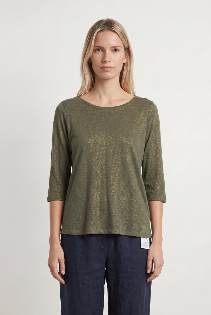 Tee-shirt Vert - Taille S/36 de la marque Majestic Filatures | PARAD42963 - Vendu par Paradigme - Image 1