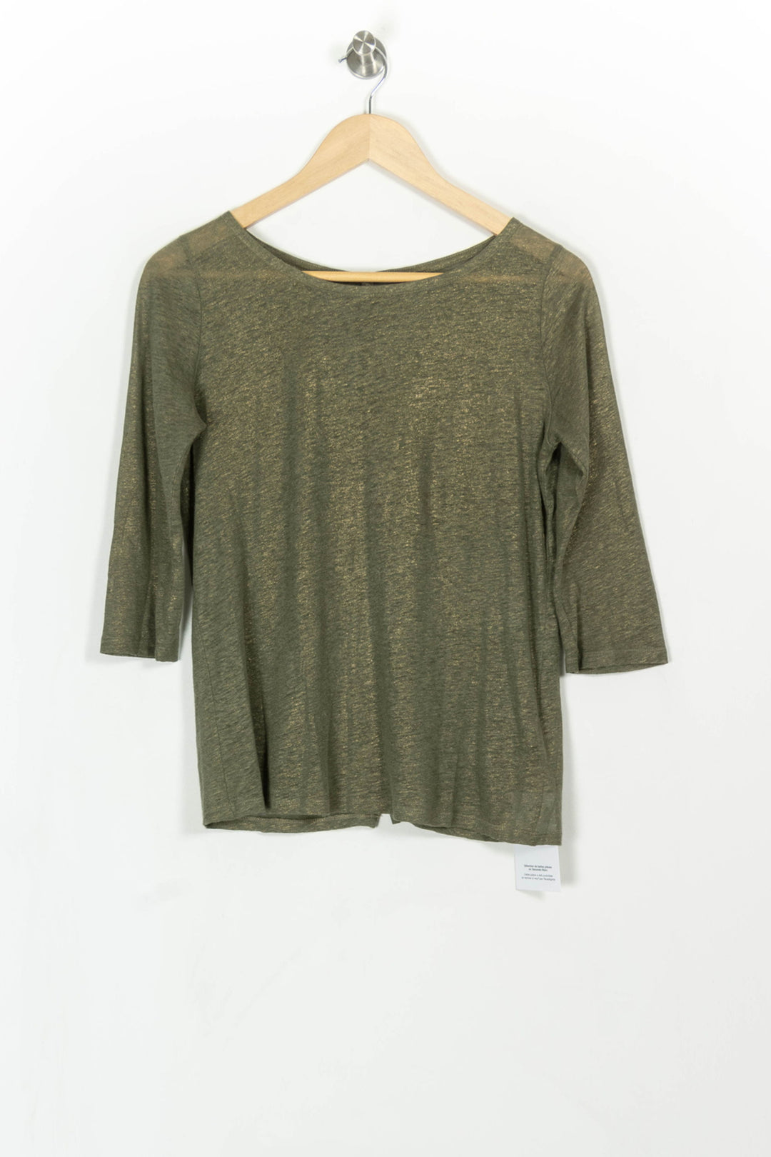 Tee-shirt Vert - Taille S/36 de la marque Majestic Filatures | PARAD42963 - Vendu par Paradigme - Image 2