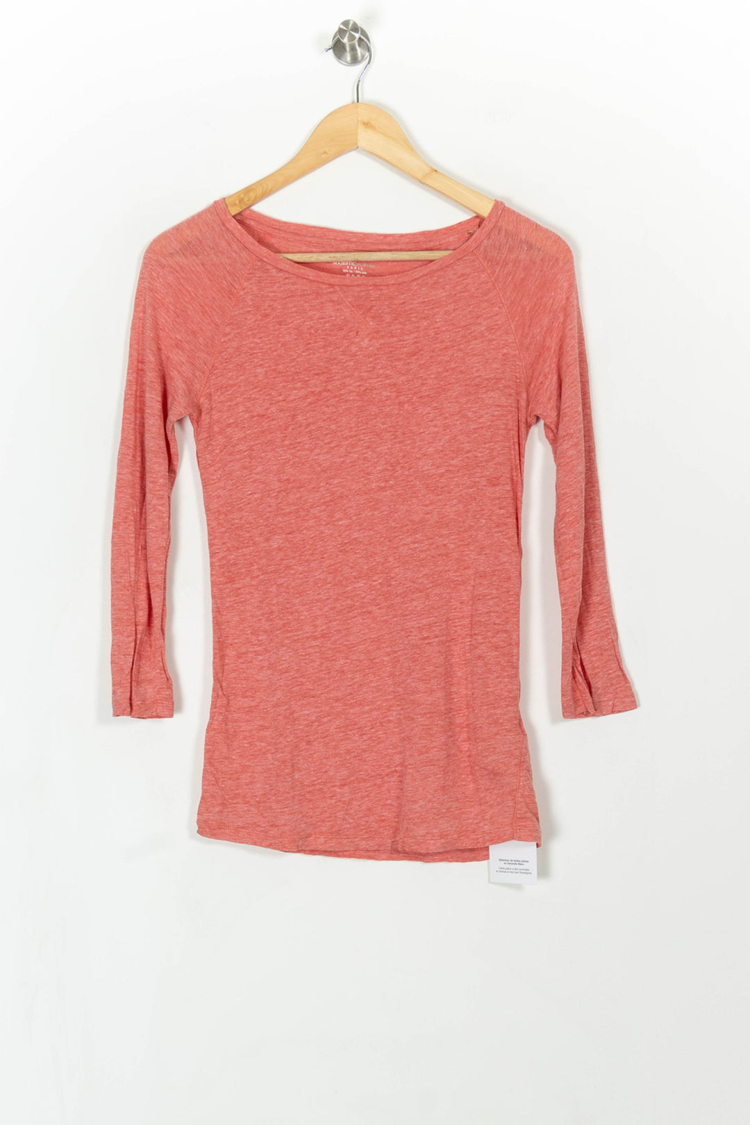 Tunique Rose - Taille S/36 de la marque Majestic Filatures | PARAD42964 - Vendu par Paradigme - Image 2
