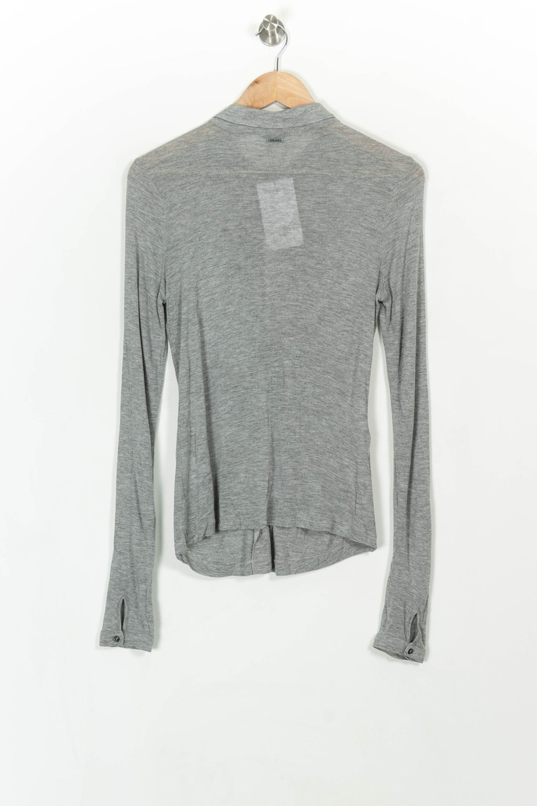 Chemise Grise - Taille S/36 de la marque IKKS | PARAD42965 - Vendu par Paradigme - Image 4
