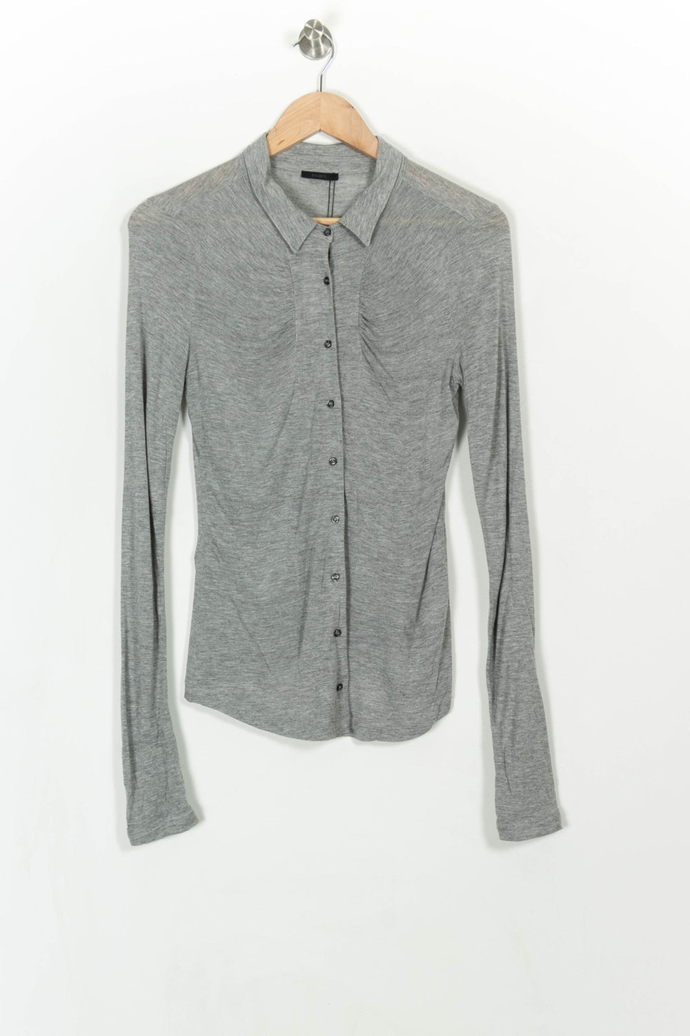 Chemise Grise - Taille S/36 de la marque IKKS | PARAD42965 - Vendu par Paradigme - Image 2