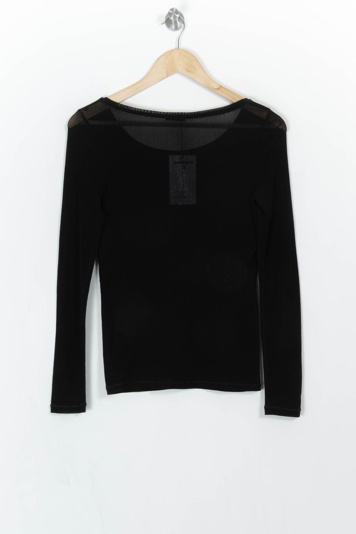 Tee-shirt Noir - Taille S/36 de la marque IKKS | PARAD42967 - Vendu par Paradigme - Image 4