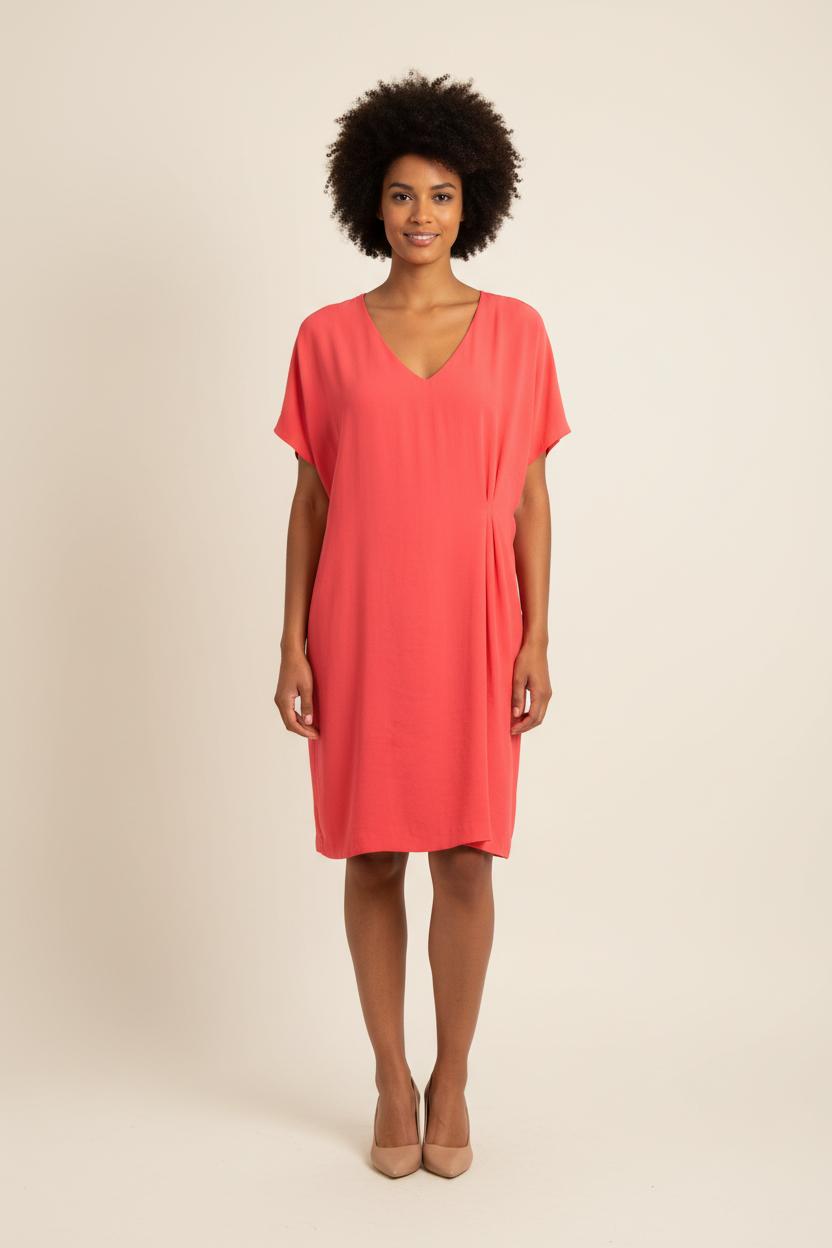 Robe Courte Orange - Taille XXL/44 de la marque One Step | PARAD42968 - Vendu par Paradigme - Image 1