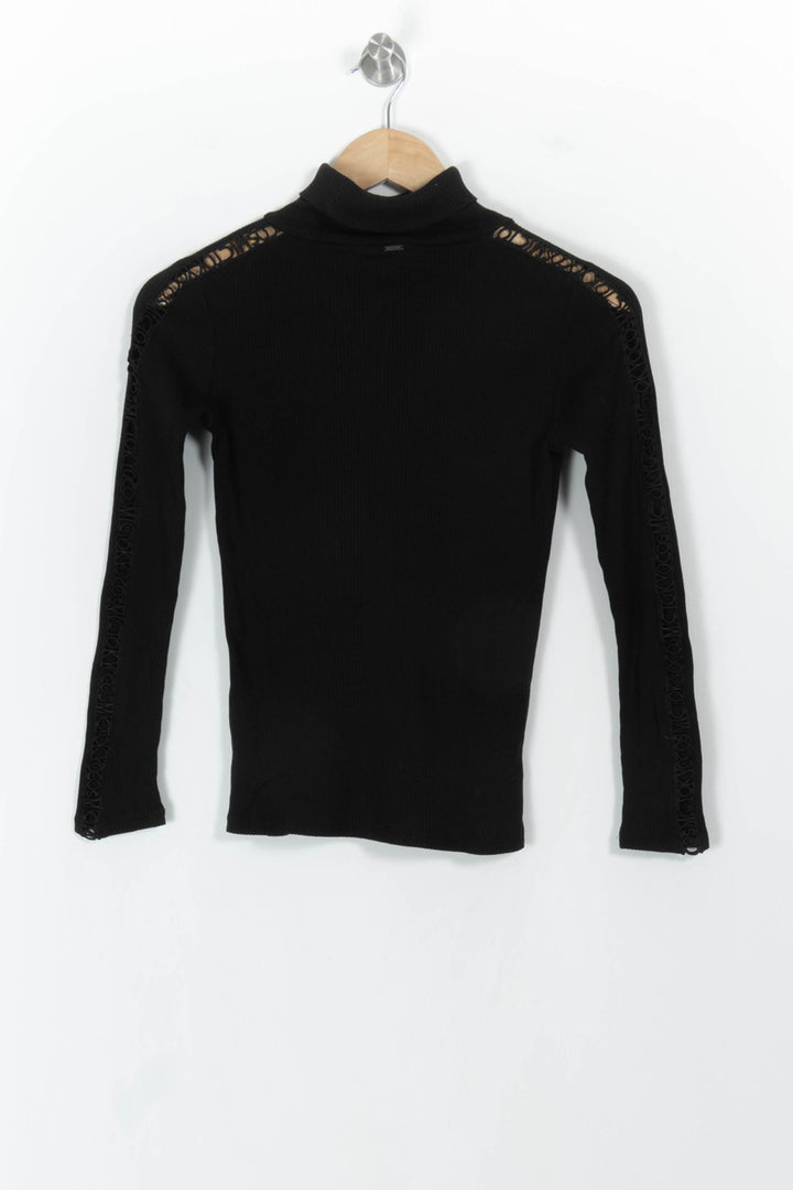 Pull Noir - Taille XS/34 de la marque IKKS | PARAD42983 - Vendu par Paradigme - Image 4