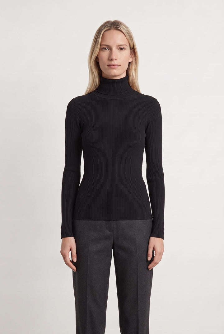 Pull Noir - Taille XS/34 de la marque IKKS | PARAD42983 - Vendu par Paradigme - Image 1