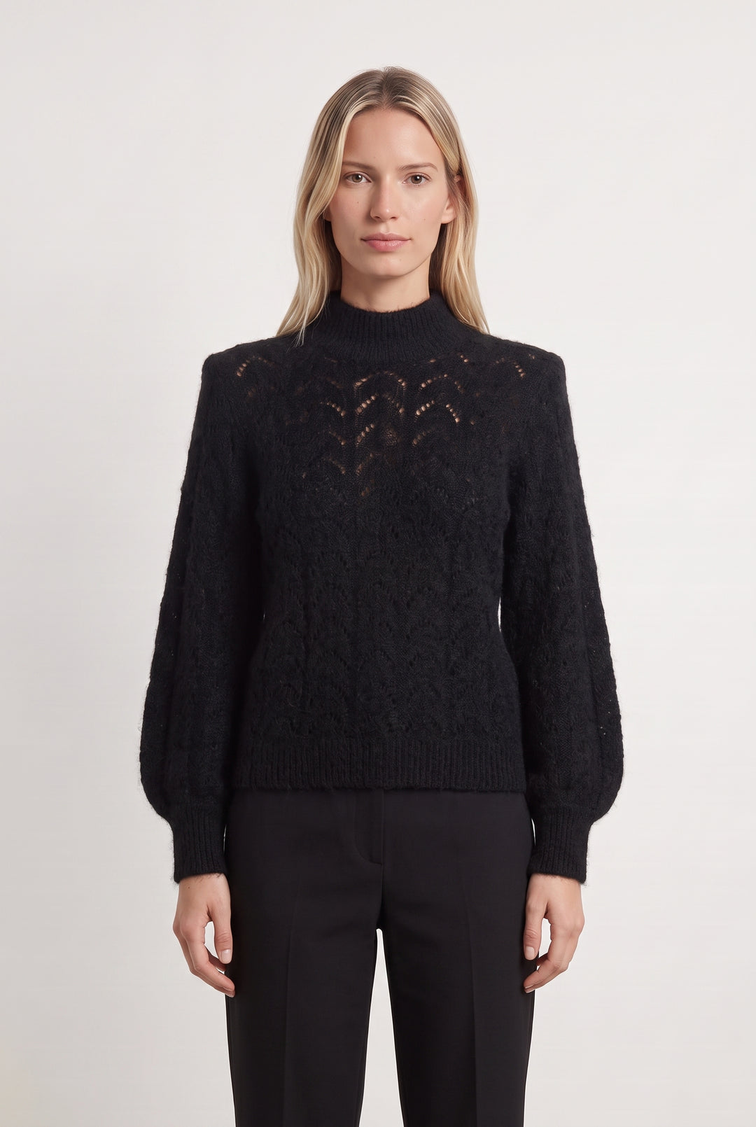 Pull Noir - Taille M/38 de la marque Petite Mendigote | PARAD42984 - Vendu par Paradigme - Image 1