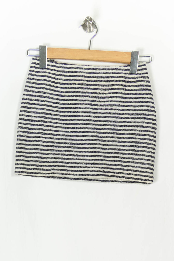 Jupe Courte Blanche et Noire - Taille XS/34 de la marque Sessùn | PARAD42998 - Vendu par Paradigme - Image 2