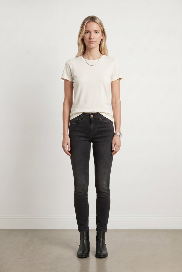 Jean Skinny Noir - Taille XS/34 de la marque Sessùn | PARAD43000 - Vendu par Paradigme - Image 1