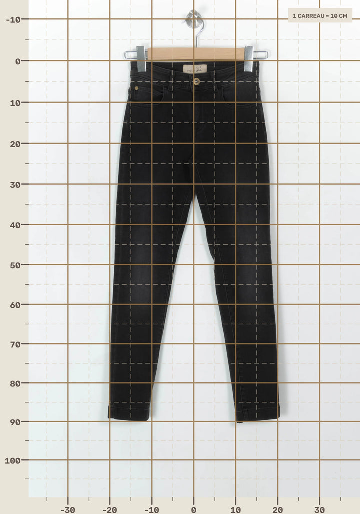 Jean Skinny Noir - Taille XS/34 de la marque Sessùn | PARAD43000 - Vendu par Paradigme - Image 4