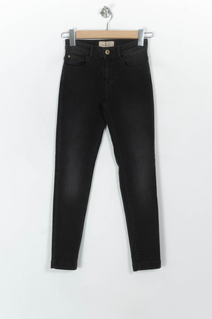 Jean Skinny Noir - Taille XS/34 de la marque Sessùn | PARAD43000 - Vendu par Paradigme - Image 2