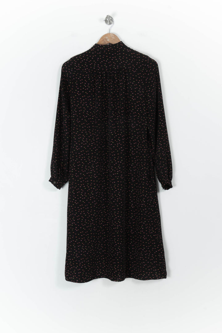 Robe Midi Noire - Taille M/38 de la marque La Redoute Collections | PARAD43016 - Vendu par Paradigme - Image 4