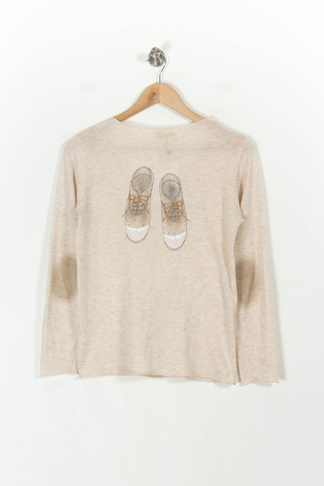 Pull Beige - Taille S/36 de la marque La Petite Etoile | PARAD43025 - Vendu par Paradigme - Image 4