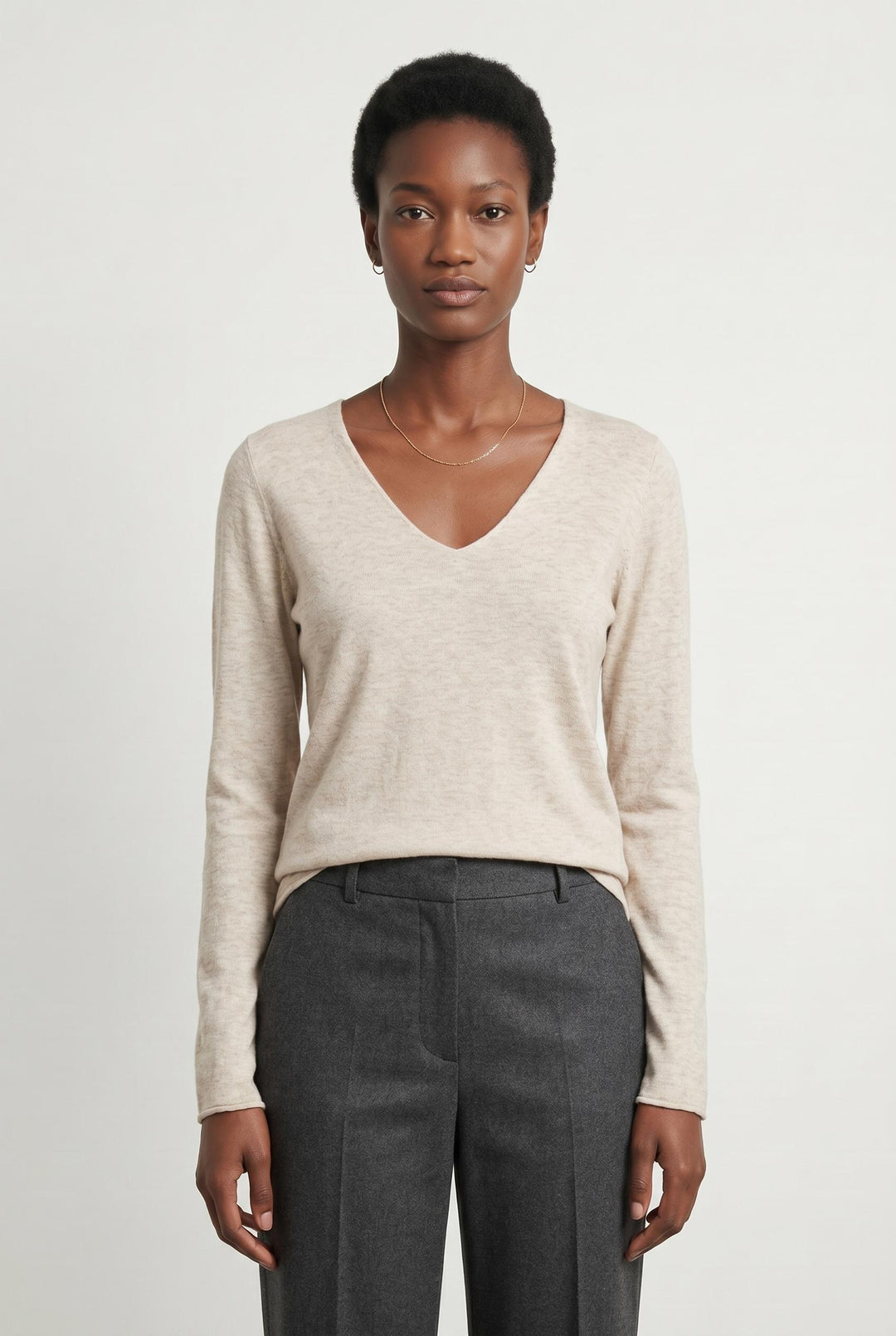 Pull Beige - Taille S/36 de la marque La Petite Etoile | PARAD43025 - Vendu par Paradigme - Image 1