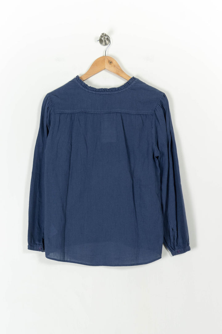 Blouse Bleue - Taille S/36 de la marque Sud express | PARAD43029 - Vendu par Paradigme - Image 4