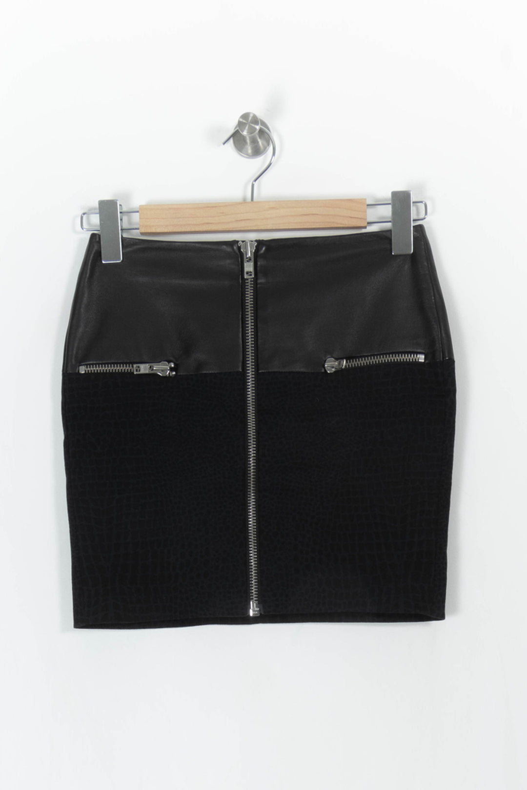 Jupe Évasée Noire - Taille XS/34 de la marque The Kooples | PARAD43032 - Vendu par Paradigme - Image 2