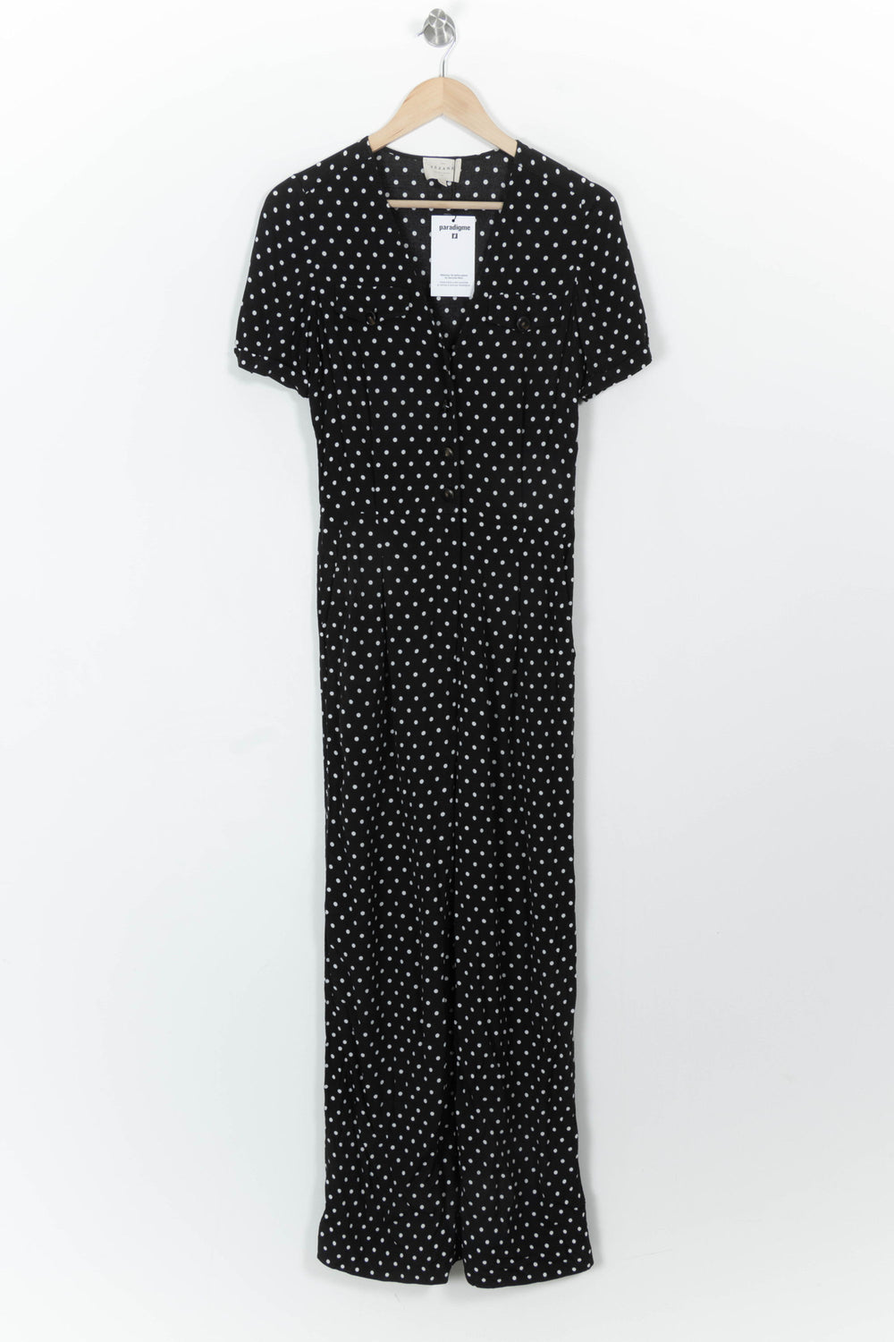 Combinaison Noire et Blanche - Taille S/36 de la marque Sézane | PARAD43049 - Vendu par Paradigme - Image 2