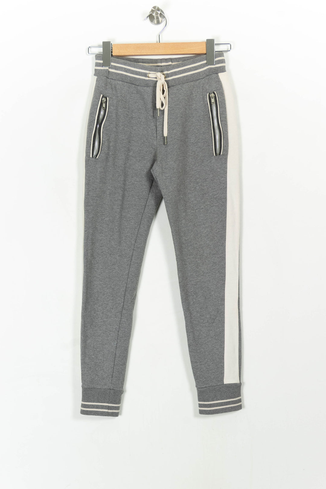 Pantalon De Jogging Gris et Blanc - Taille XS/34 de la marque The Kooples - Sport | PARAD43051 - Vendu par Paradigme - Image 2