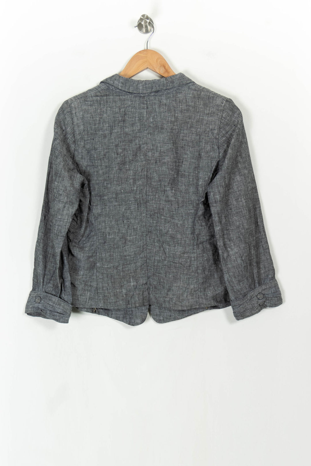 Blazer Gris - Taille S/36 de la marque Gerard Darel | PARAD43052 - Vendu par Paradigme - Image 4