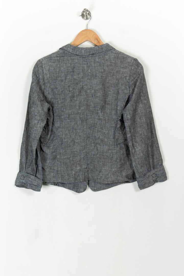 Blazer Gris - Taille S/36 de la marque Gerard Darel | PARAD43052 - Vendu par Paradigme - Image 4