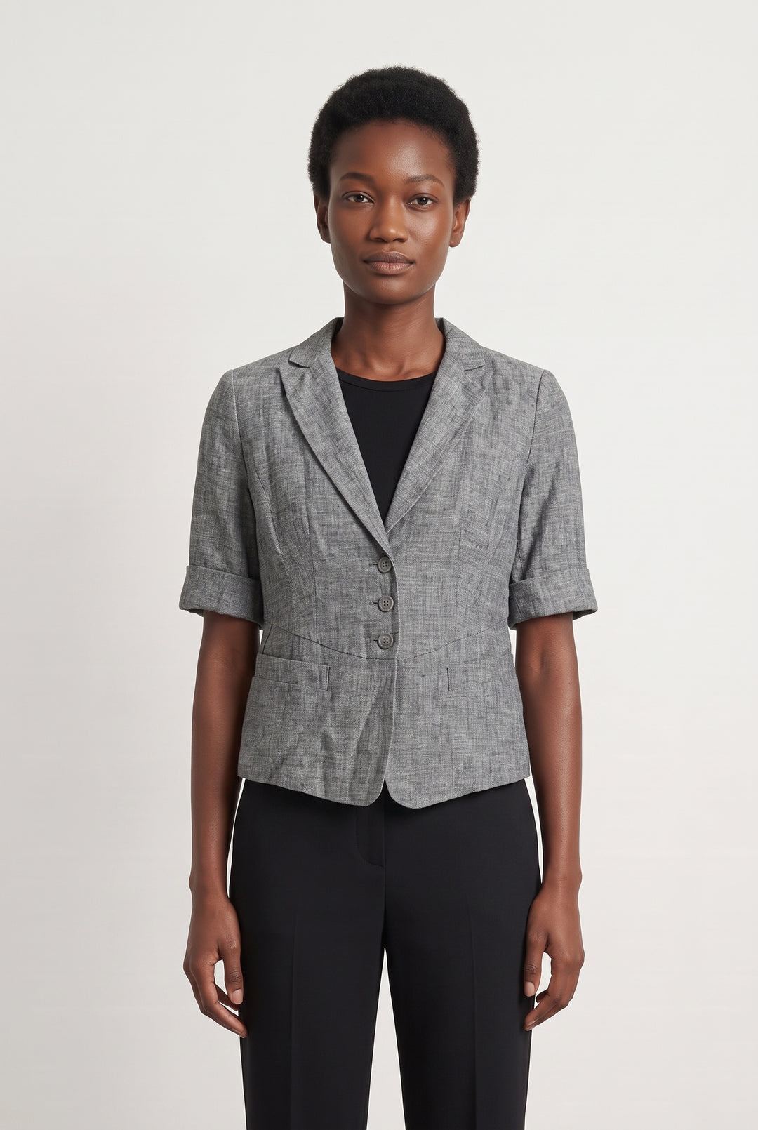 Blazer Gris - Taille S/36 de la marque Gerard Darel | PARAD43052 - Vendu par Paradigme - Image 1