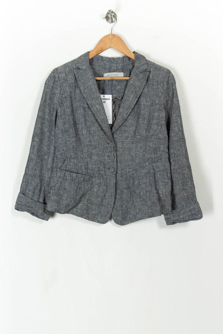 Blazer Gris - Taille S/36 de la marque Gerard Darel | PARAD43052 - Vendu par Paradigme - Image 2