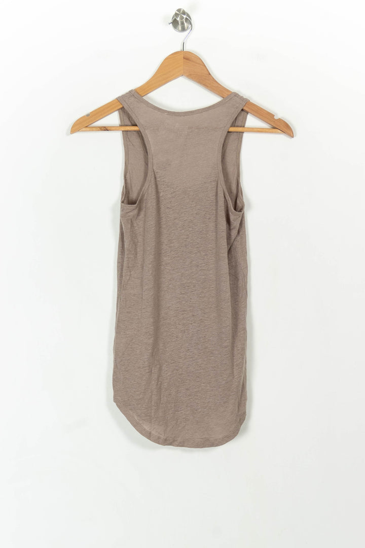 Débardeur Beige - Taille S/36 de la marque Majestic Filatures | PARAD43054 - Vendu par Paradigme - Image 4