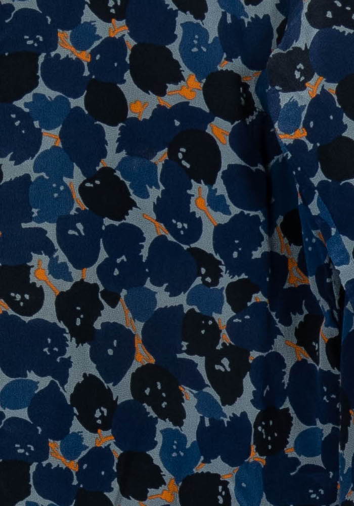 Chemise Imprimée Bleu et Noir - Taille S/36 de la marque Comptoir des Cotonniers | PARAD43055 - Vendu par Paradigme - Image 3