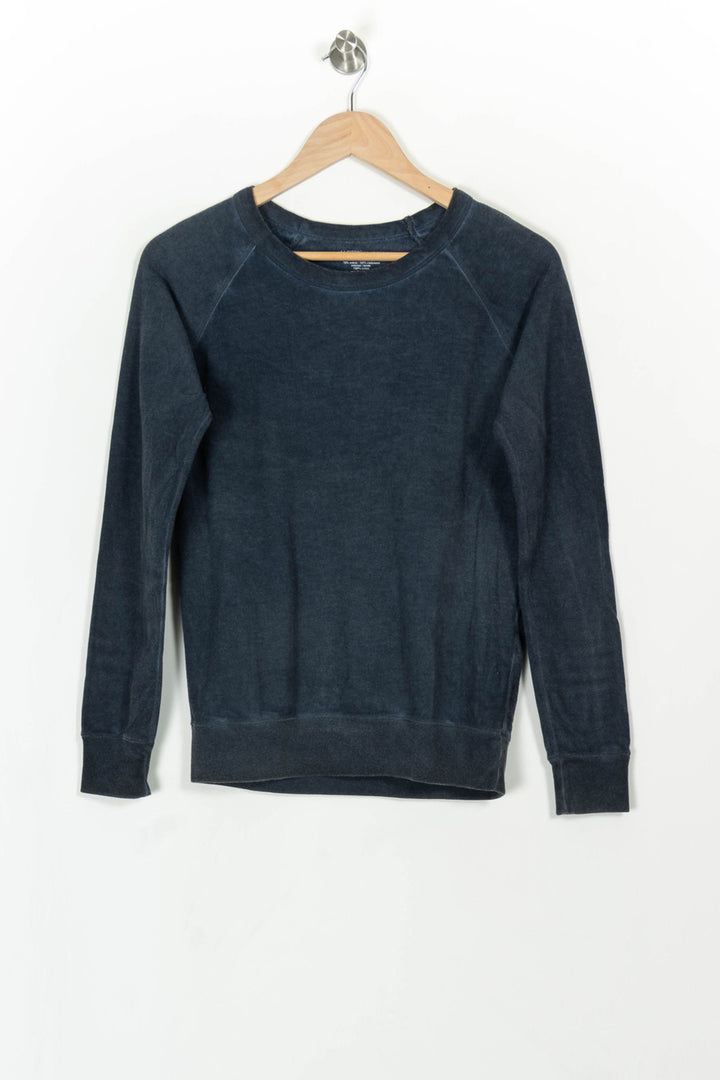 Sweatshirt Bleu - Taille S/36 de la marque Majestic Filatures | PARAD43059 - Vendu par Paradigme - Image 2
