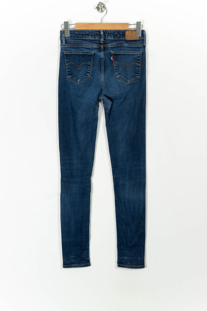 Jean Skinny Bleu - Taille M/38 de la marque Levi's | PARAD43062 - Vendu par Paradigme - Image 4
