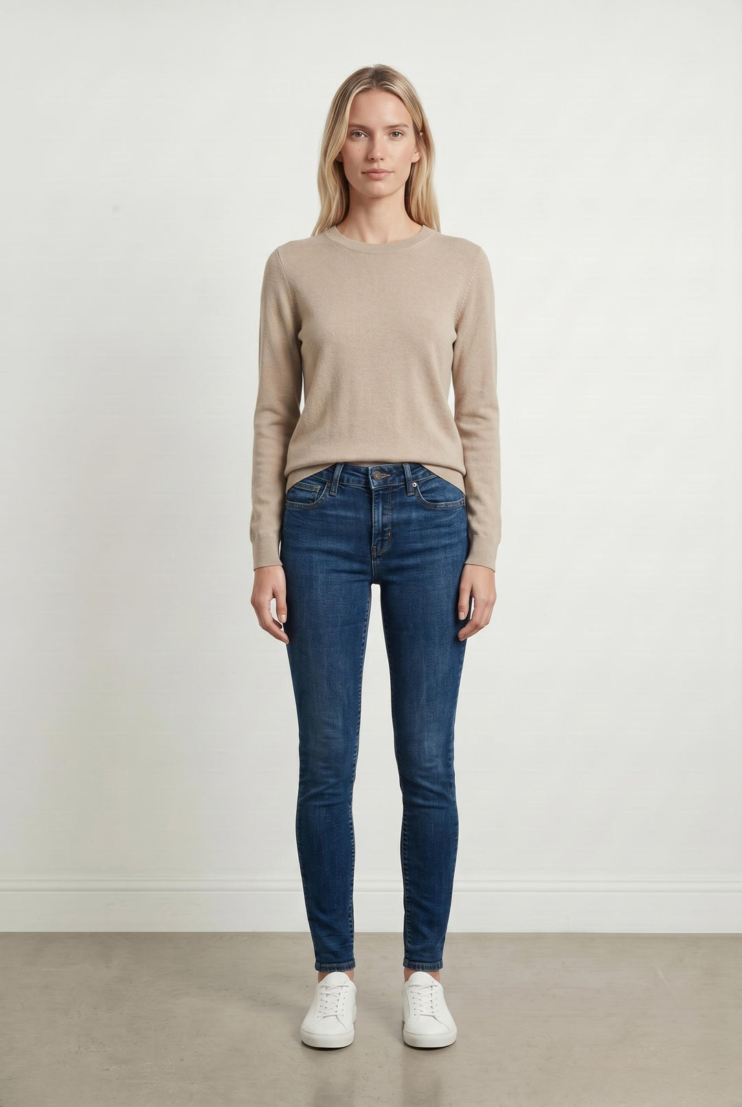 Jean Skinny Bleu - Taille M/38 de la marque Levi's | PARAD43062 - Vendu par Paradigme - Image 1
