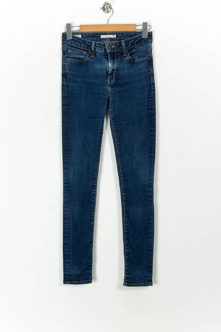Jean Skinny Bleu - Taille M/38 de la marque Levi's | PARAD43062 - Vendu par Paradigme - Image 2