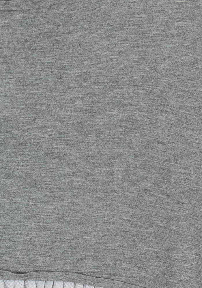 Tee-shirt Gris et Blanc - Taille L/40 de la marque Claudie Pierlot | PARAD43063 - Vendu par Paradigme - Image 3