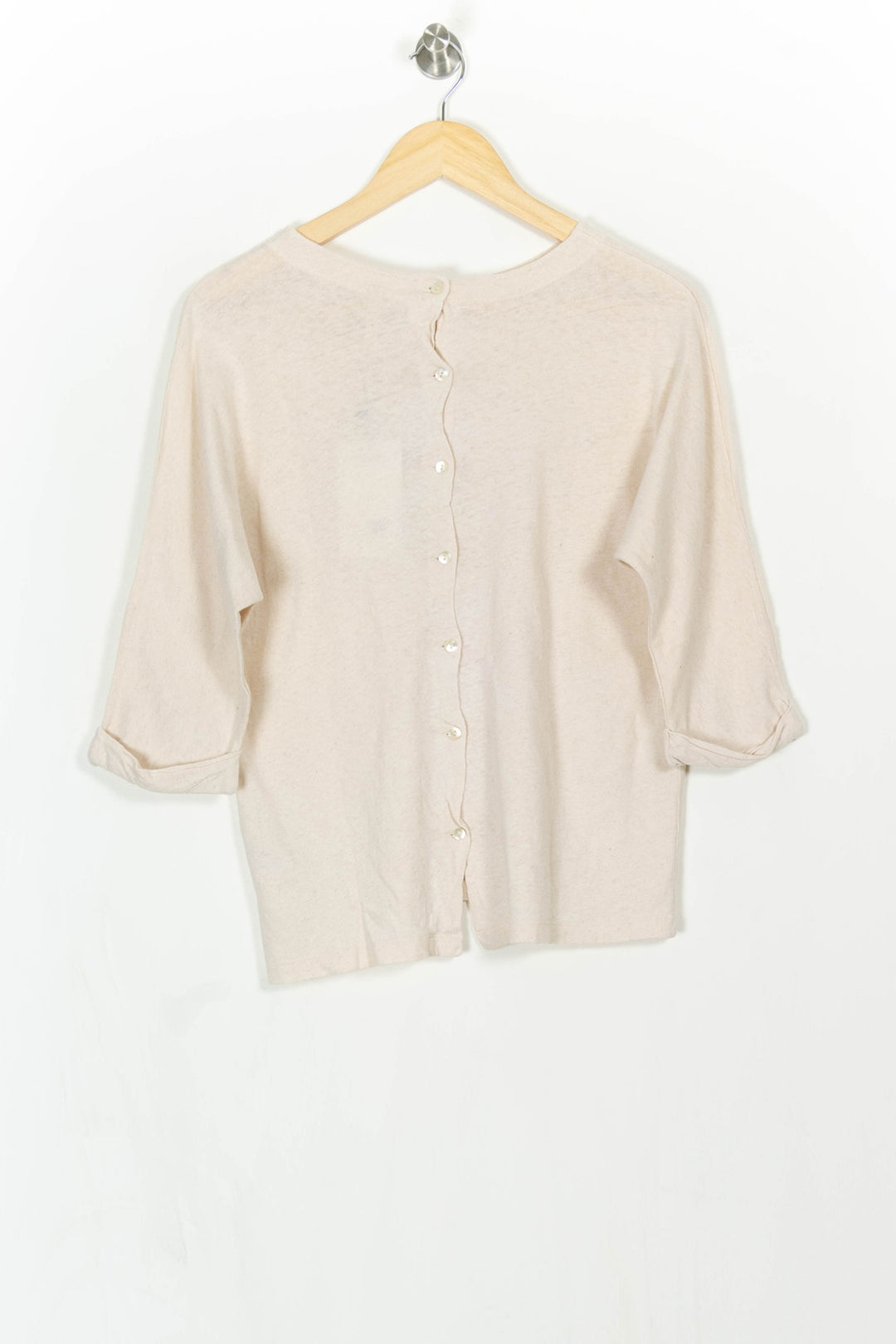 T-shirt Beige - Taille S/36 de la marque Bellerose | PARAD43162 - Vendu par Paradigme - Image 4