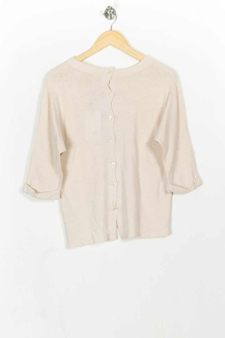 T-shirt Beige - Taille S/36 de la marque Bellerose | PARAD43162 - Vendu par Paradigme - Image 4