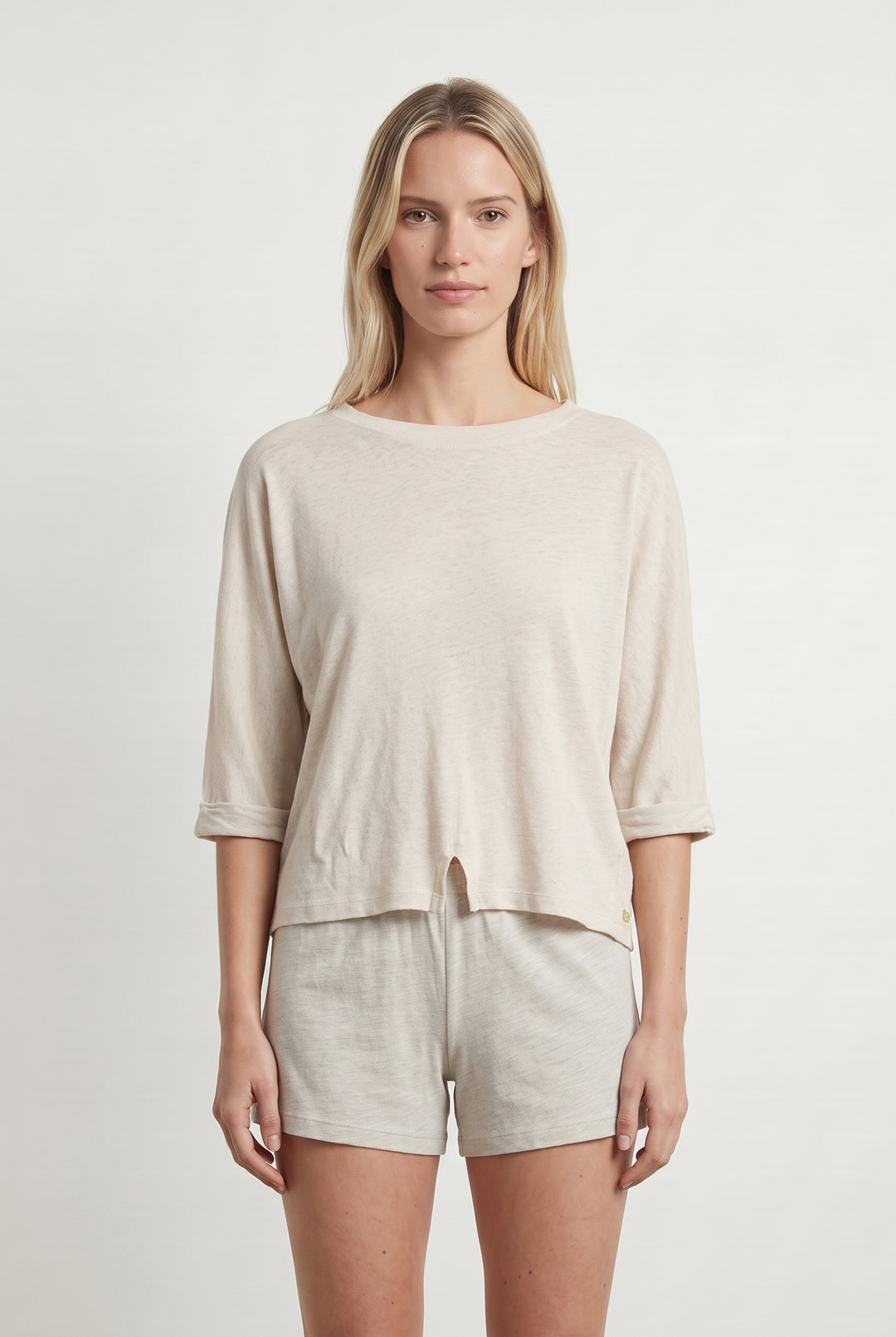T-shirt Beige - Taille S/36 de la marque Bellerose | PARAD43162 - Vendu par Paradigme - Image 1