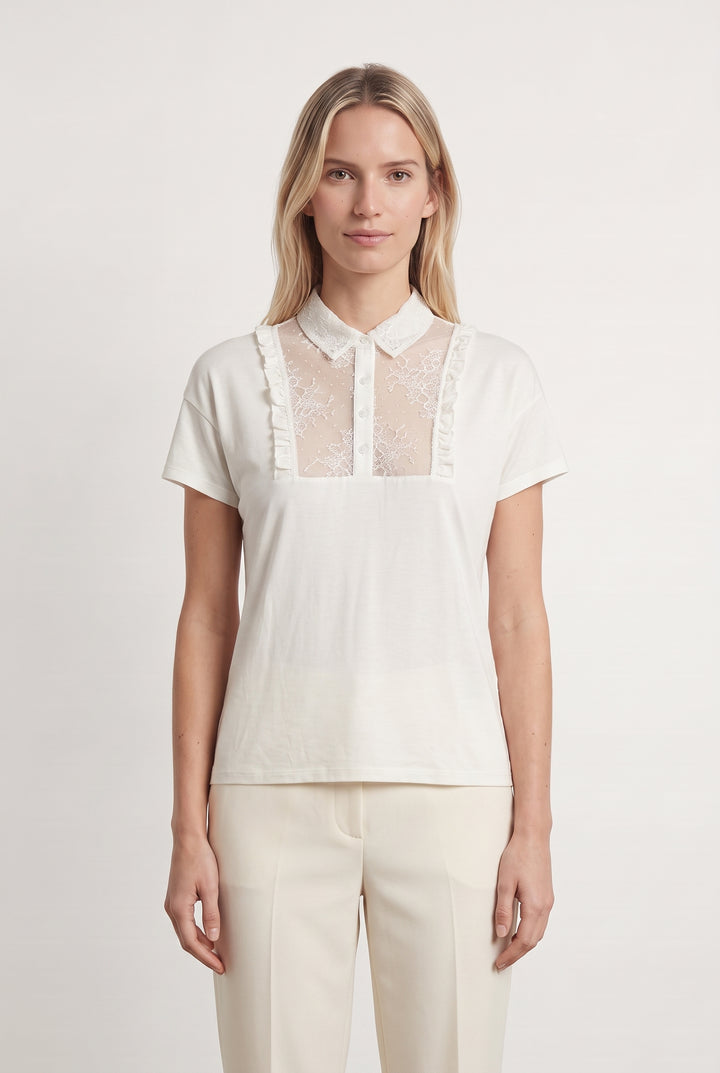 Chemisier Blanc - Taille S/36 de la marque The Kooples | PARAD43163 - Vendu par Paradigme - Image 1