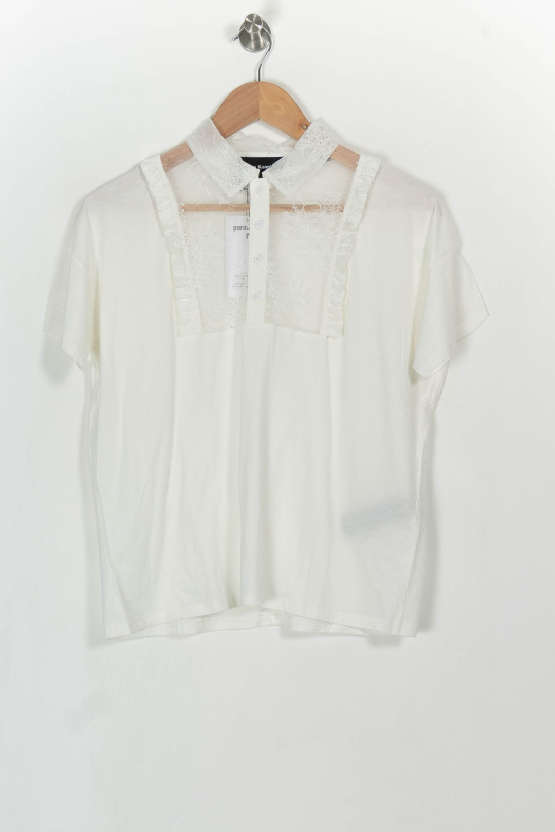 Chemisier Blanc - Taille S/36 de la marque The Kooples | PARAD43163 - Vendu par Paradigme - Image 2