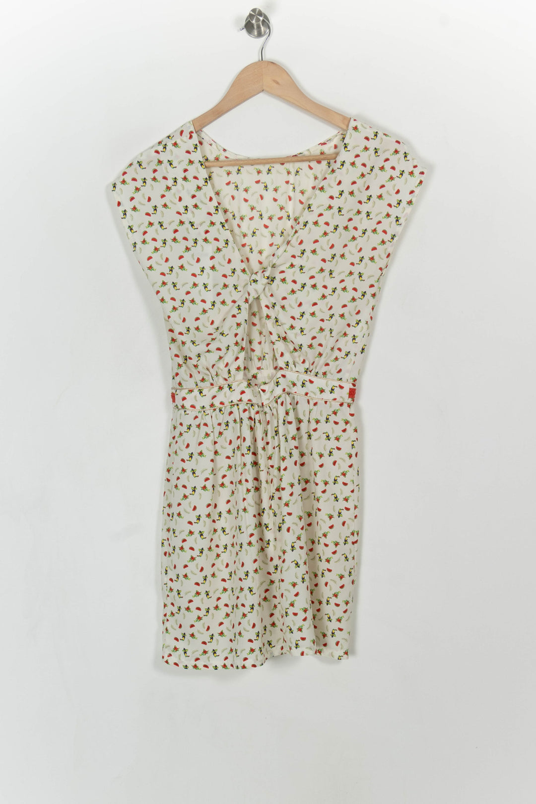 Robe Courte Blanche et Rouge - Taille S/36 de la marque Opullence | PARAD43184 - Vendu par Paradigme - Image 4