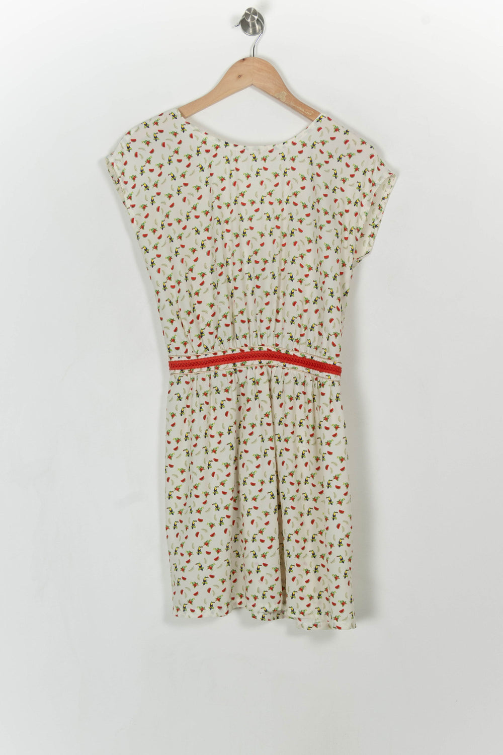 Robe Courte Blanche et Rouge - Taille S/36 de la marque Opullence | PARAD43184 - Vendu par Paradigme - Image 2