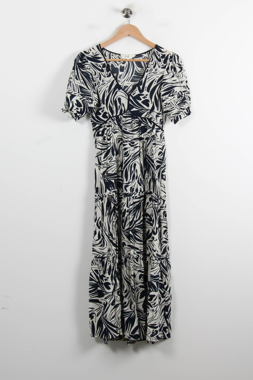 Robe Longue Bleu et Blanche - Taille XS/34 de la marque ba&sh | PARAD43189 - Vendu par Paradigme - Image 2