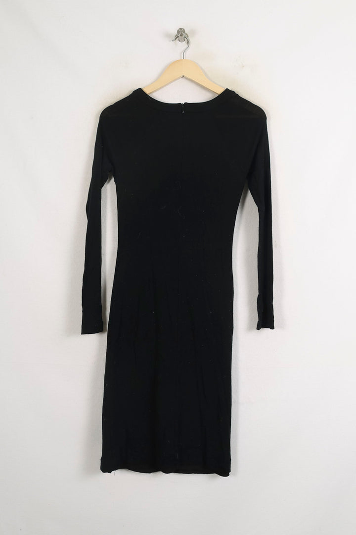 Robe Midi Noire - Taille M/38 de la marque ba&sh | PARAD43190 - Vendu par Paradigme - Image 4