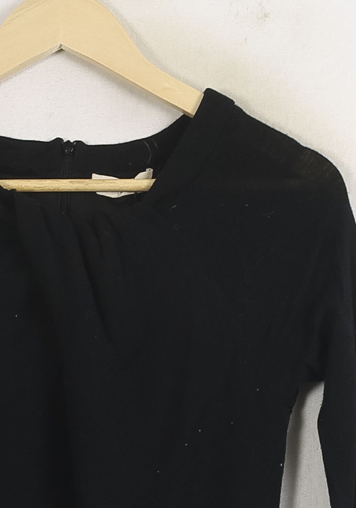 Robe Midi Noire - Taille M/38 de la marque ba&sh | PARAD43190 - Vendu par Paradigme - Image 3