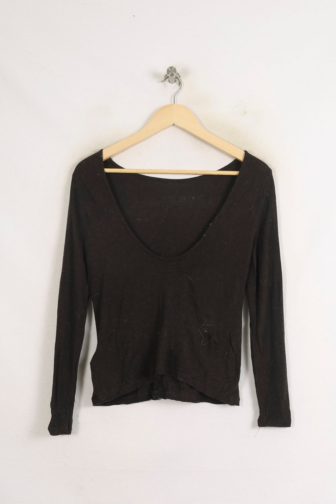 T-shirt Manches Longues Noir - Taille XS/34 de la marque ba&sh | PARAD43191 - Vendu par Paradigme - Image 4