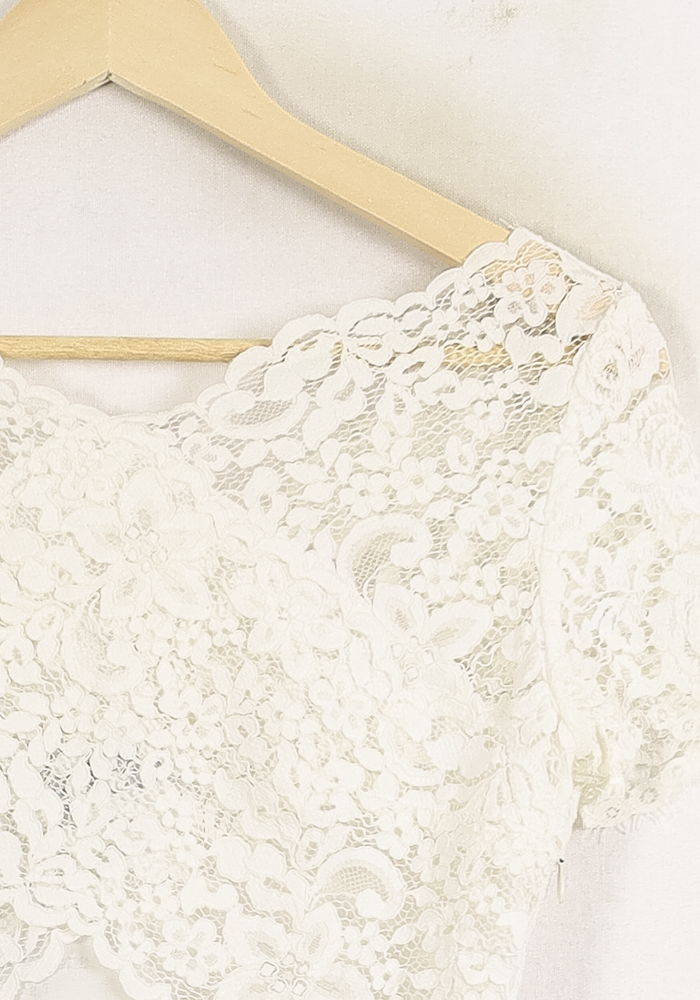 Blouse Blanche - Taille XS/34 de la marque The Kooples | PARAD43197 - Vendu par Paradigme - Image 3