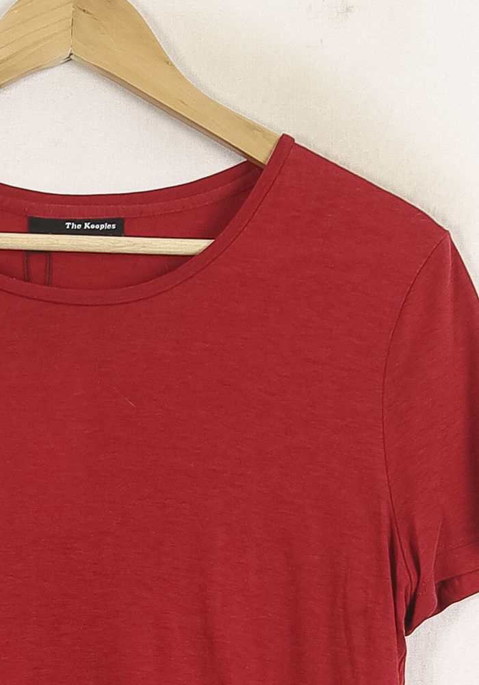 Tee-shirt Rouge - Taille M/38 de la marque The Kooples | PARAD43198 - Vendu par Paradigme - Image 3