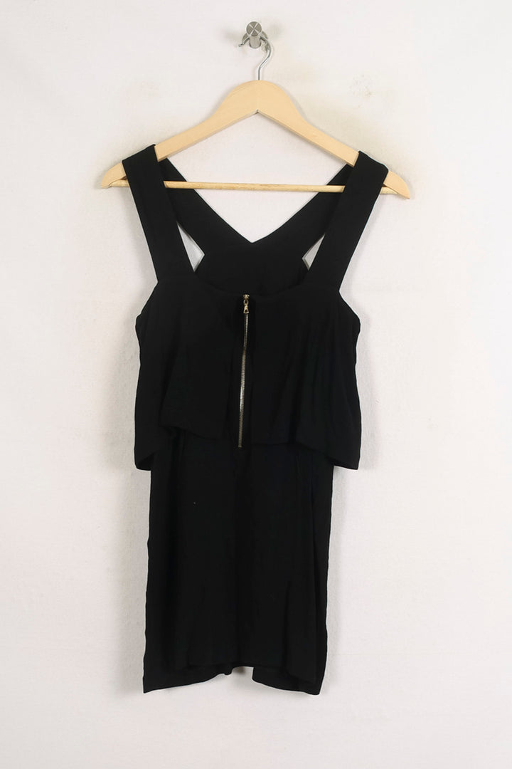 Robe Noire - Taille S/36 de la marque Sandro | PARAD43202 - Vendu par Paradigme - Image 4